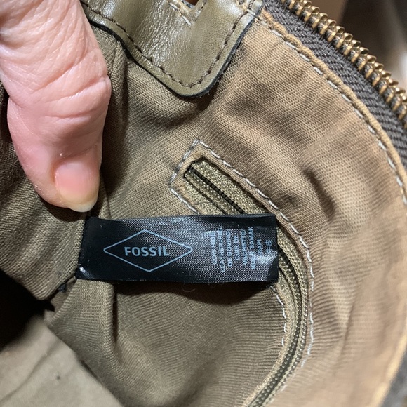 Fossil military green crossbody - Picture 3 of 11